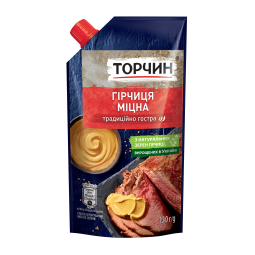 Гірчиця Міцна Торчин д/п, 130 г